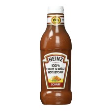 Heinz Curry Gewurz Hot Ketchup Scharf
