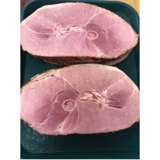 Our delicious Bone in smoked ham, ready to eat